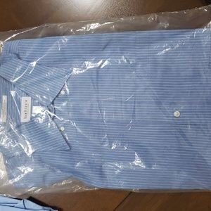 Van Heusen long sleeve button up dress shirt. Size 17 and a half